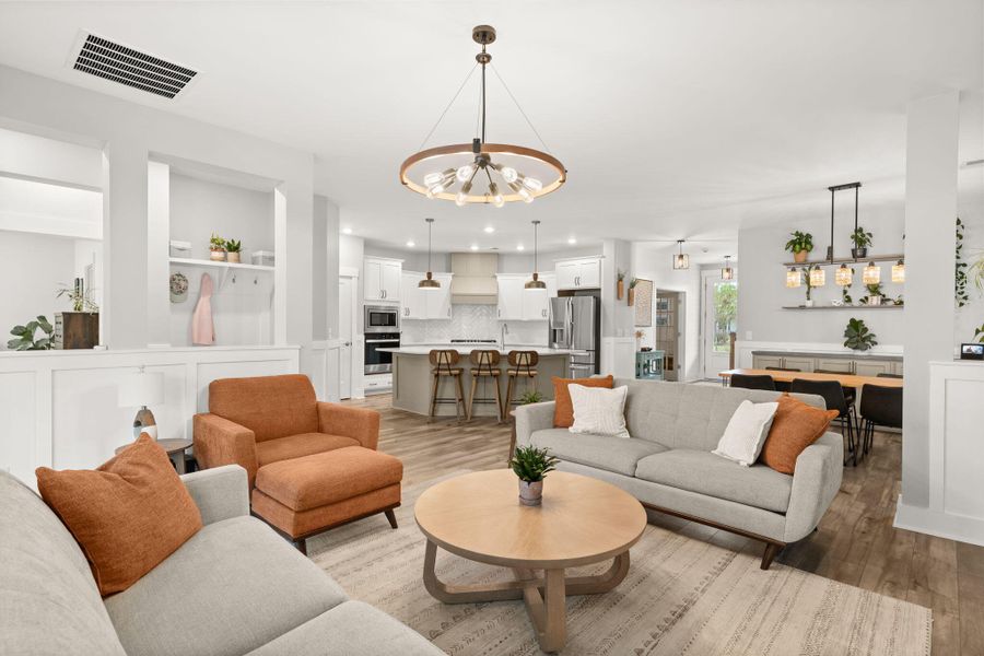Furnished interior view inside a new home in Nexton - Midtown - The Village Collection, Summerville (Image 8).