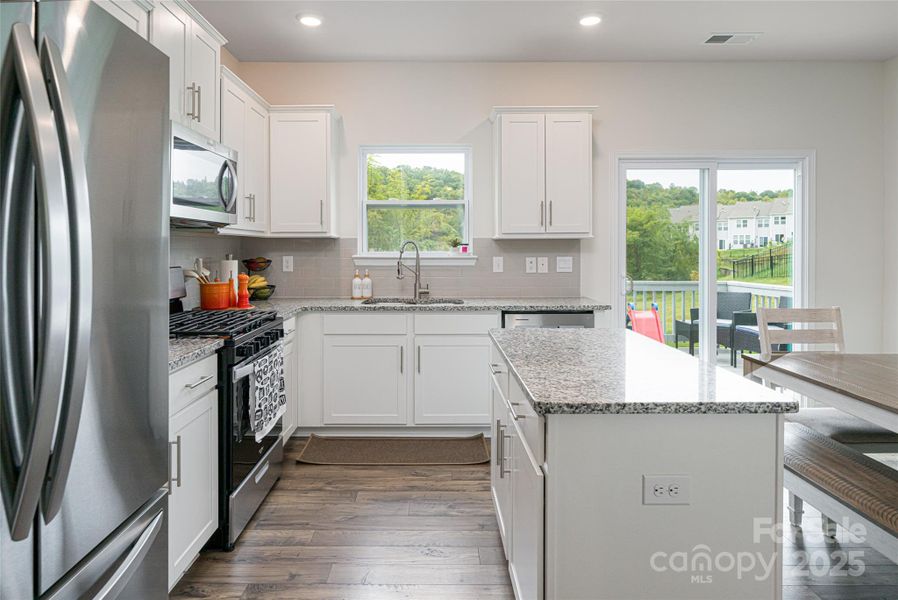 Furnished interior view inside a new home in , Asheville (Image 5).