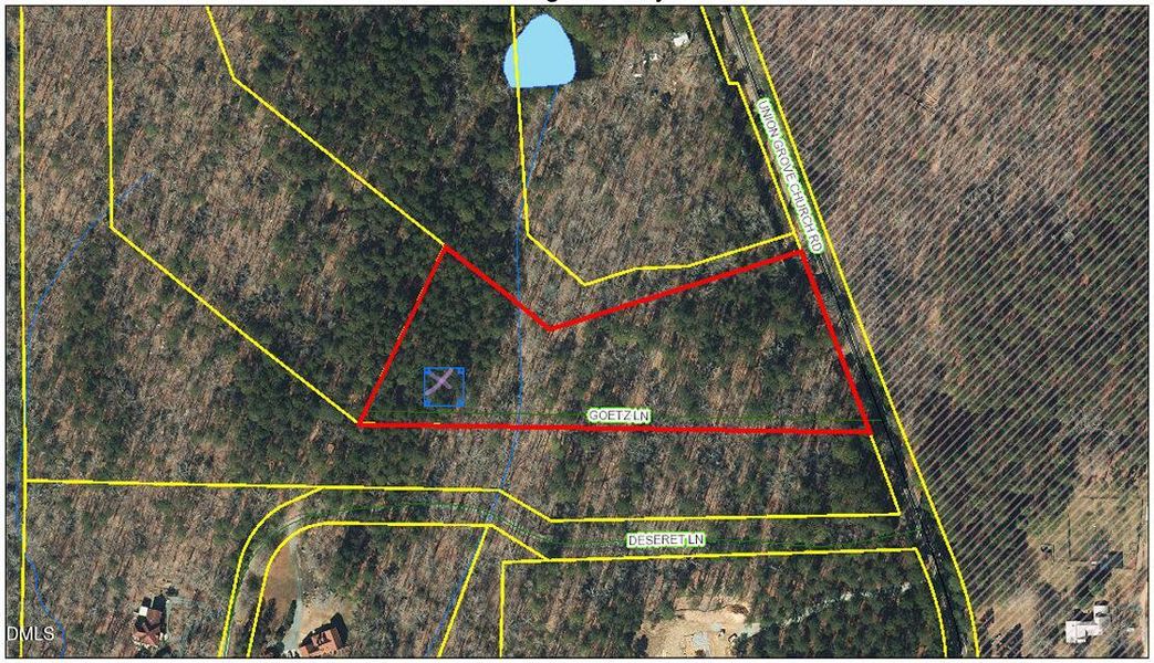 GIS picture recommended house site
