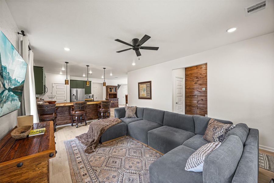 Furnished interior view inside a new home in Audubon, Magnolia (Image 14).