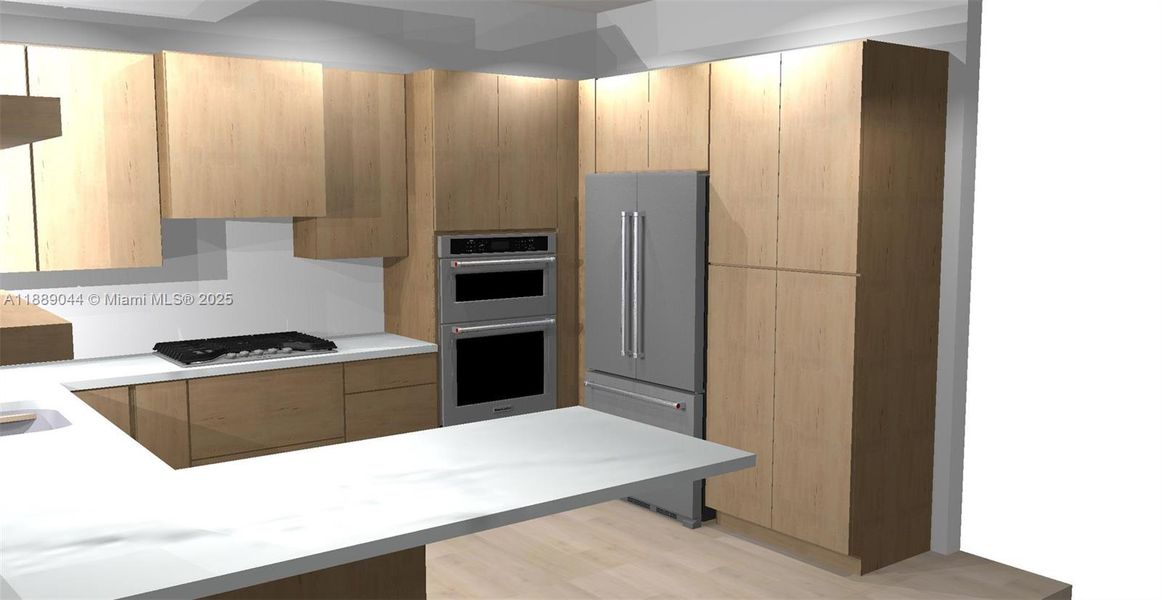 Furnished interior view inside a new home in , Lake Worth (Image 11).