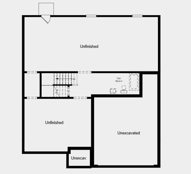 2D floor plan layout of this home in Oakmead, Buford, GA (Image 4).