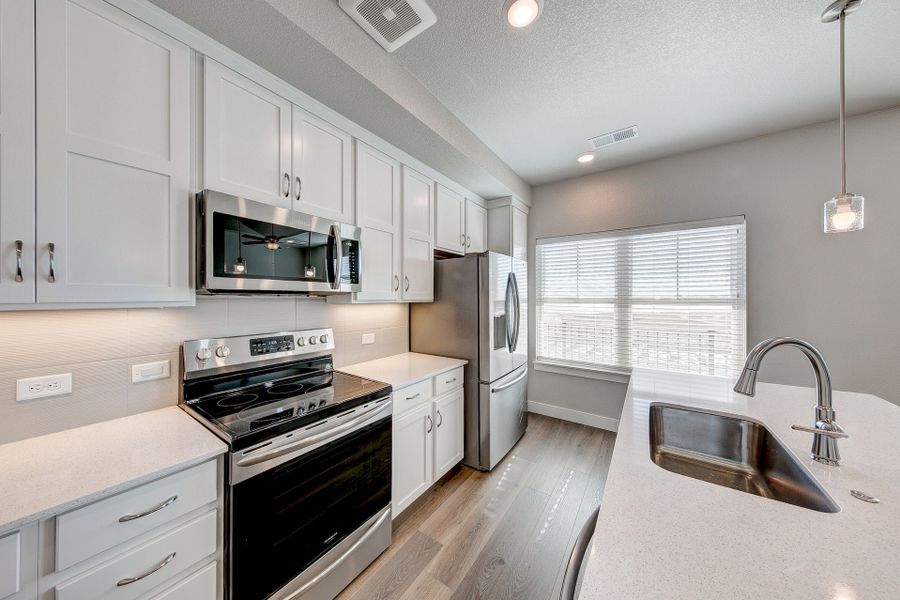 Representative furnished interior of a home built from the The Columbia by Landmark Homes in Highlands at Fox Hill, Longmont (Image 3). Representative furnished interior of a home built from the The Columbia by Landmark Homes in Highlands at Fox Hill, Longmont (Image 3).