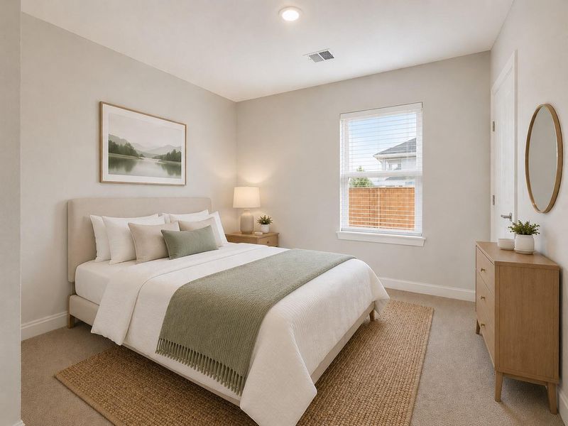 Furnished interior view inside a new home in , Splendora (Image 4).