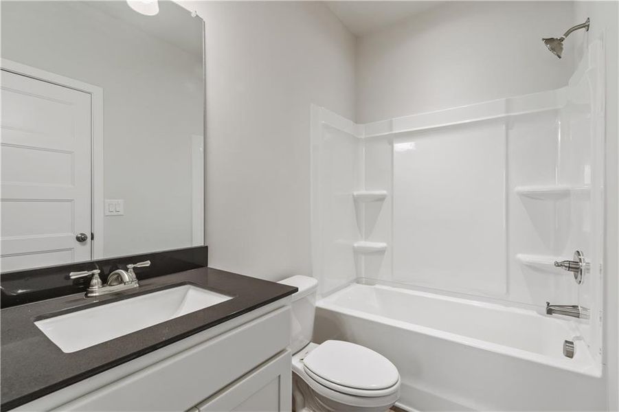 Furnished interior view inside a new home in Rosewood Lake Estates, Hoschton (Image 8).