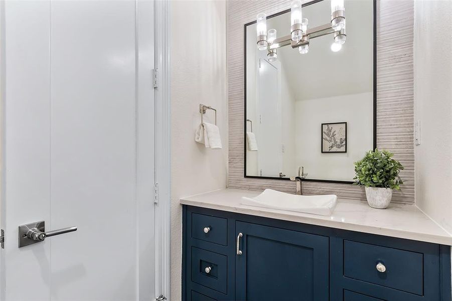 Furnished interior view inside a new home in , Heath (Image 26).