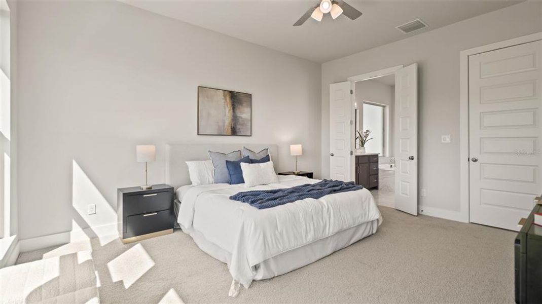 Furnished interior view inside a new home in Mandarin Grove, Palmetto (Image 9).