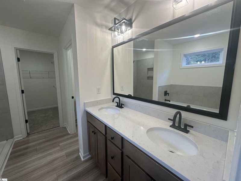 Furnished interior view inside a new home in Shiloh Trail, Wellford (Image 6). Furnished interior view inside a new home in Shiloh Trail, Wellford (Image 6).