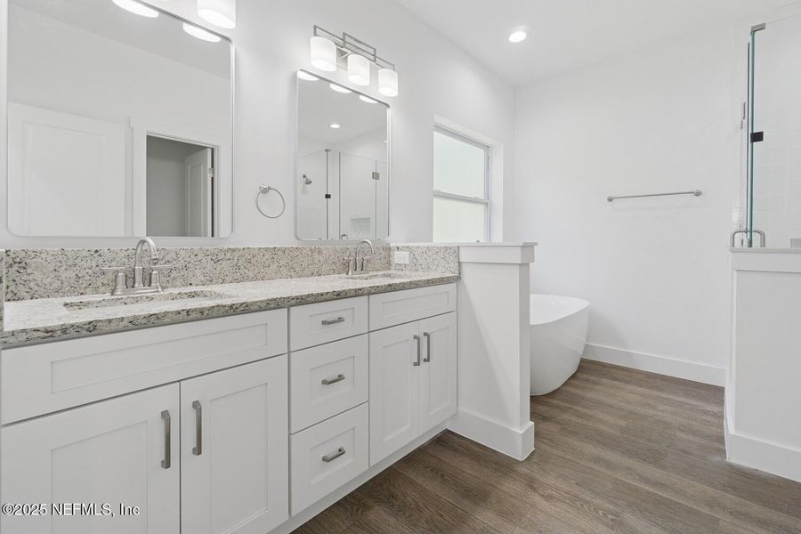 Furnished interior view inside a new home in , Jacksonville (Image 10). Furnished interior view inside a new home in , Jacksonville (Image 10).