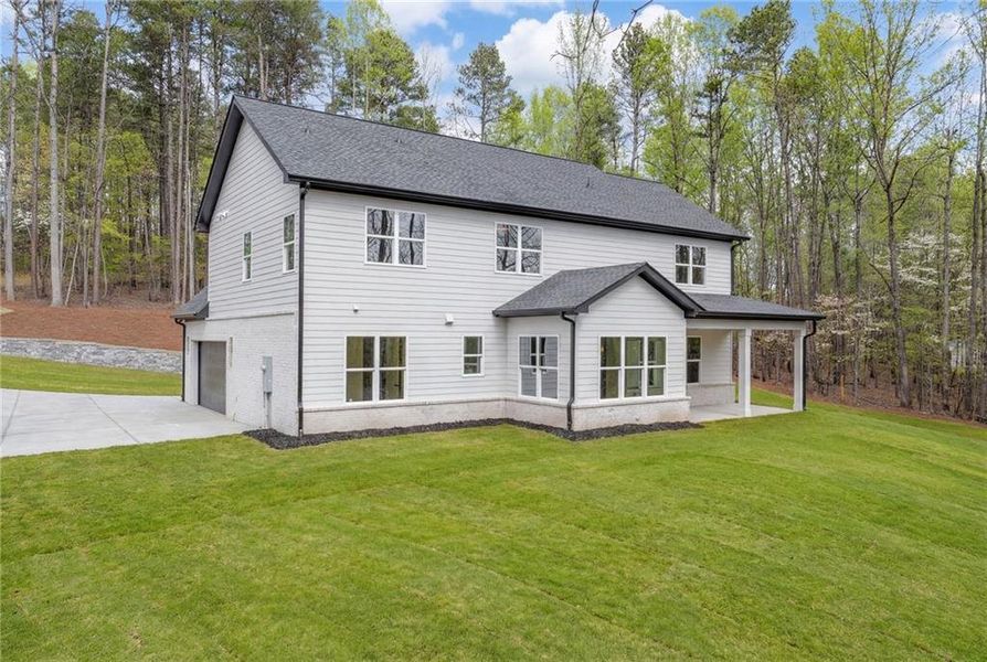 Exterior details and patio area of a home in , Maysville (Image 29).
