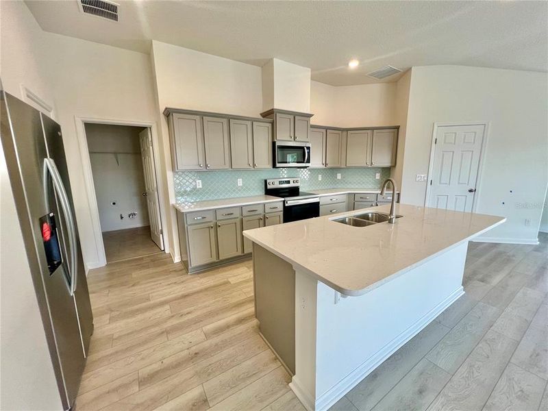 Furnished interior view inside a new home in Whiteview Village, Palm Coast (Image 6).
