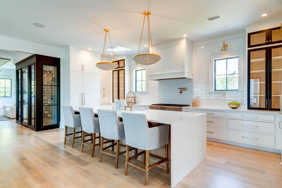Furnished interior view inside a new home in , Sullivan's Island (Image 9).