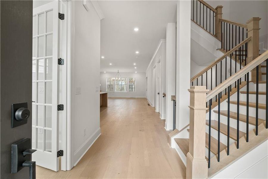 Spacious, unfurnished interior of a new home in Promenade at Sawnee Village, Cumming (Image 15).