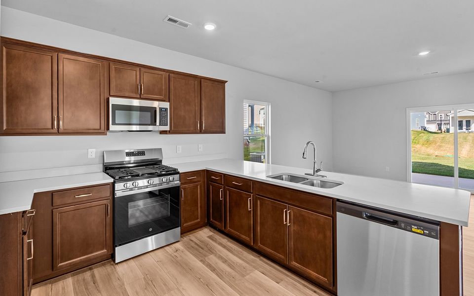 Furnished interior view inside a new home in Hanes Lake, Winston-Salem (Image 11).