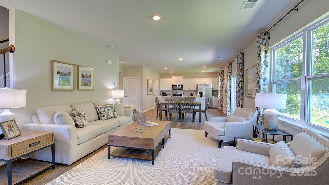 Photos are representative - model home