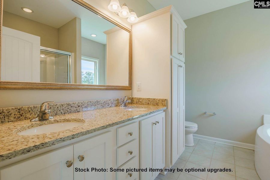 Furnished interior view inside a new home in Cottages at Roofs Pond, West Columbia (Image 4).