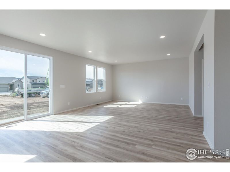 DINING ROOM AND LIVING ROOM