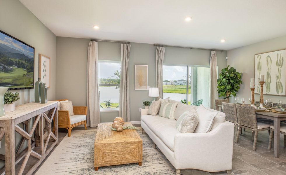 Representative furnished interior of a home built from the St Sebastian by Maronda Homes in Mirada, San Antonio (Image 37).