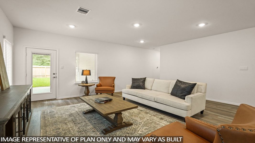 Furnished interior view inside a new home in Grand Pines, Magnolia (Image 8).