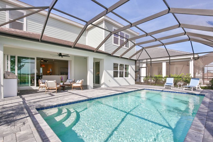 Representative exterior details of a home built from the Artistry by Neal Communities in Palm Grove, Bradenton (Image 36).