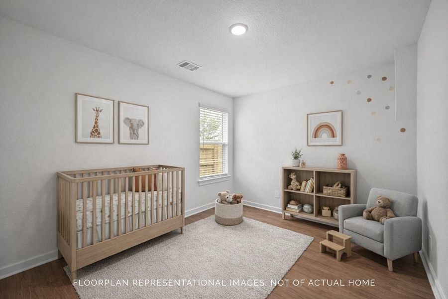 Furnished interior view inside a new home in Moran Ranch, Willis (Image 8).