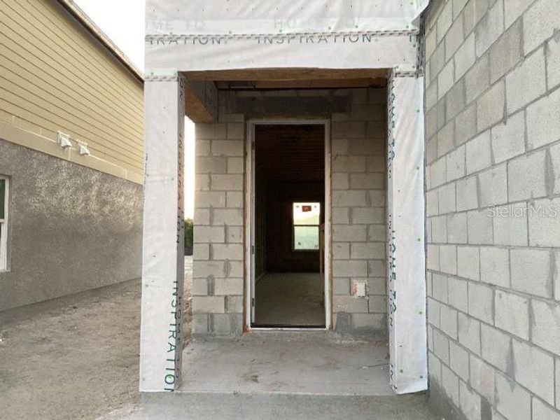 In-progress construction of a new home in Catamaran Cove Signature, Rockledge, FL (Image 6). In-progress construction of a new home in Catamaran Cove Signature, Rockledge, FL (Image 6).