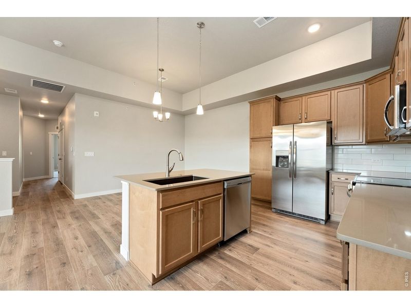 Furnished interior view inside a new home in The Lakes at Centerra, Loveland (Image 18).
