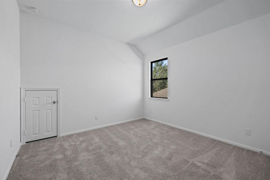 Your secondary bedroom features plush carpet, fresh paint, closet, and a large window that lets in plenty of natural lighting. Your secondary bedroom features plush carpet, fresh paint, closet, and a large window that lets in plenty of natural lighting.