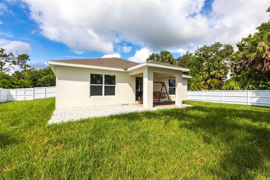 Front exterior of a new home in , Port Charlotte, FL, highlighting curb appeal (Image 22).