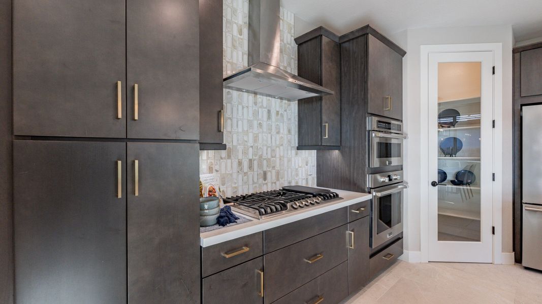 Representative furnished interior of a home built from the Bluebell by DRB Homes in Teravalis, Buckeye (Image 14).