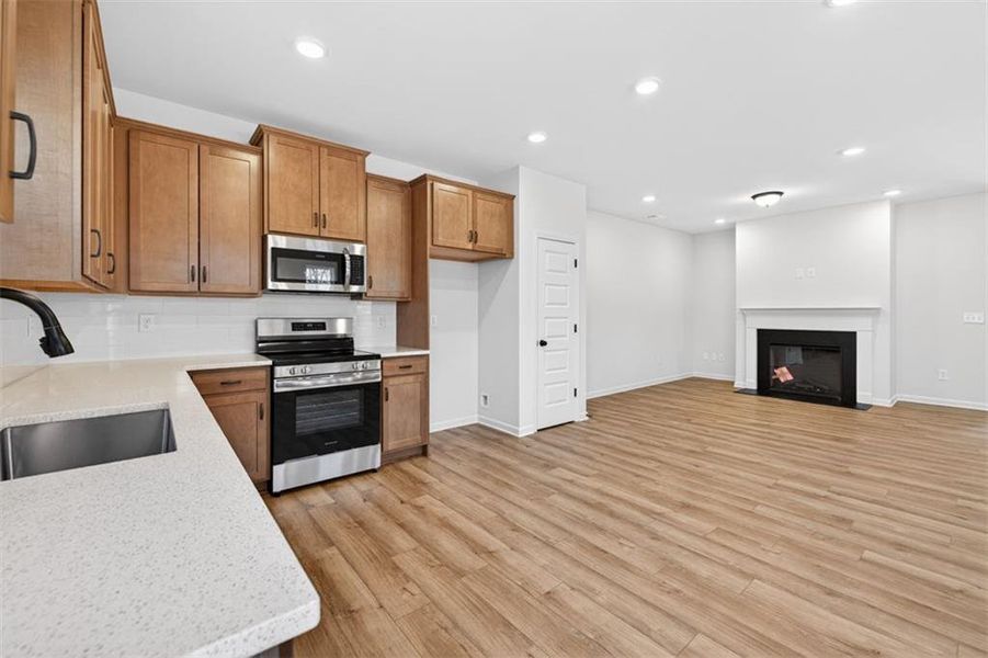 Furnished interior view inside a new home in Fuller Station, Loganville (Image 4).