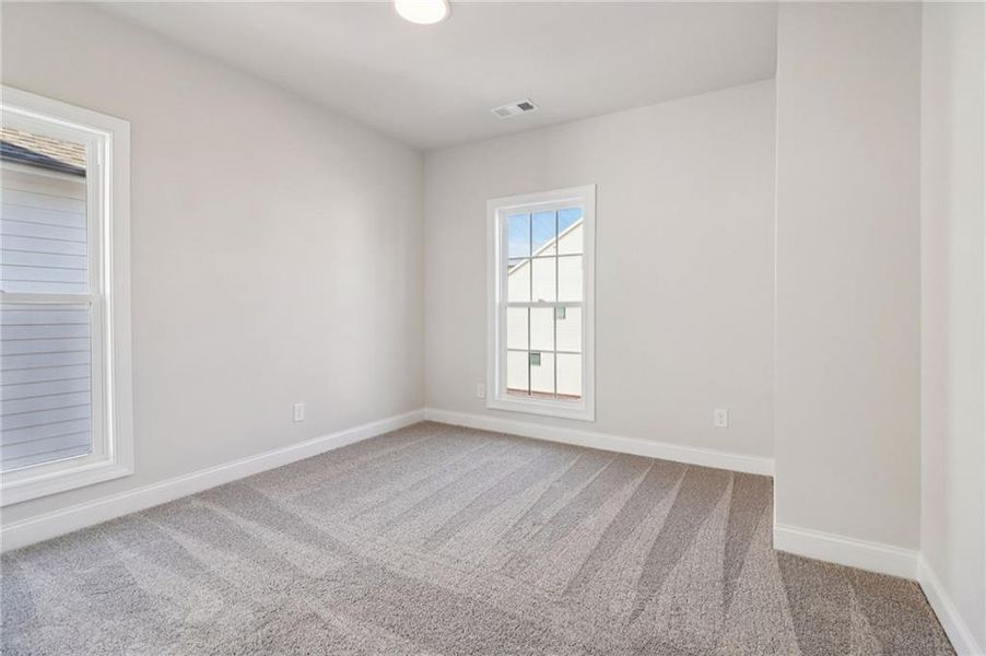 Spacious, unfurnished interior of a new home in Brackley Single Family, Cumming (Image 61). Spacious, unfurnished interior of a new home in Brackley Single Family, Cumming (Image 61).