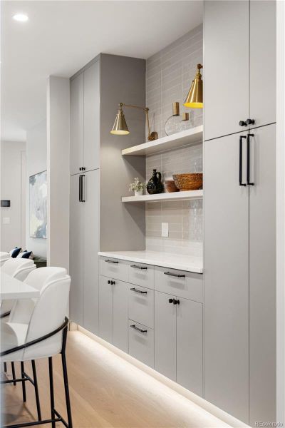 Furnished interior view inside a new home in , Denver (Image 8).