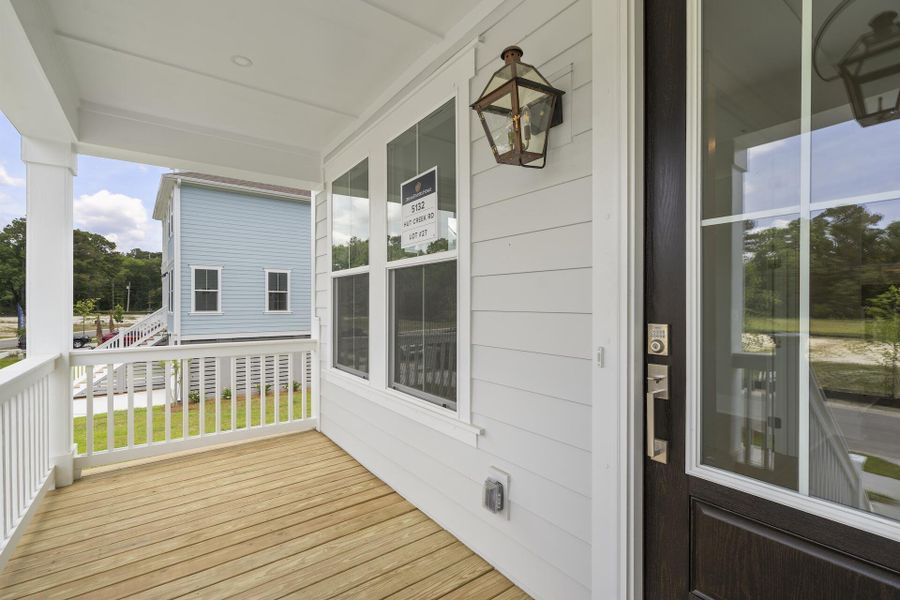 Exterior details and patio area of a home in Miller's Crossing, Johns Island (Image 22). Exterior details and patio area of a home in Miller's Crossing, Johns Island (Image 22).