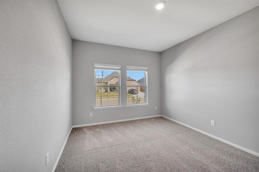 Spacious, unfurnished interior of a new home in The Preserve, Justin (Image 36).