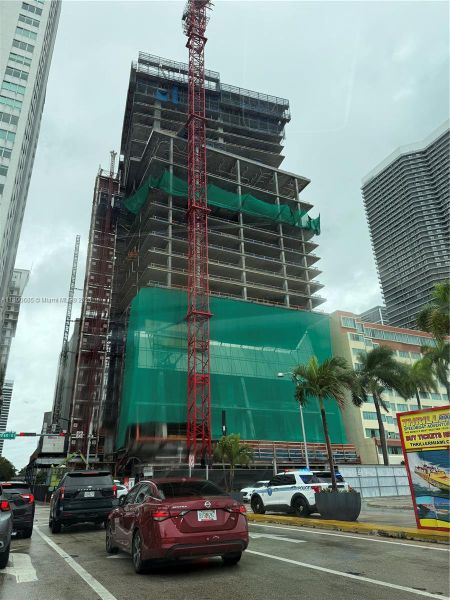In-progress construction of a new home in Waldorf Astoria Residences Miami, Miami, FL (Image 4).
