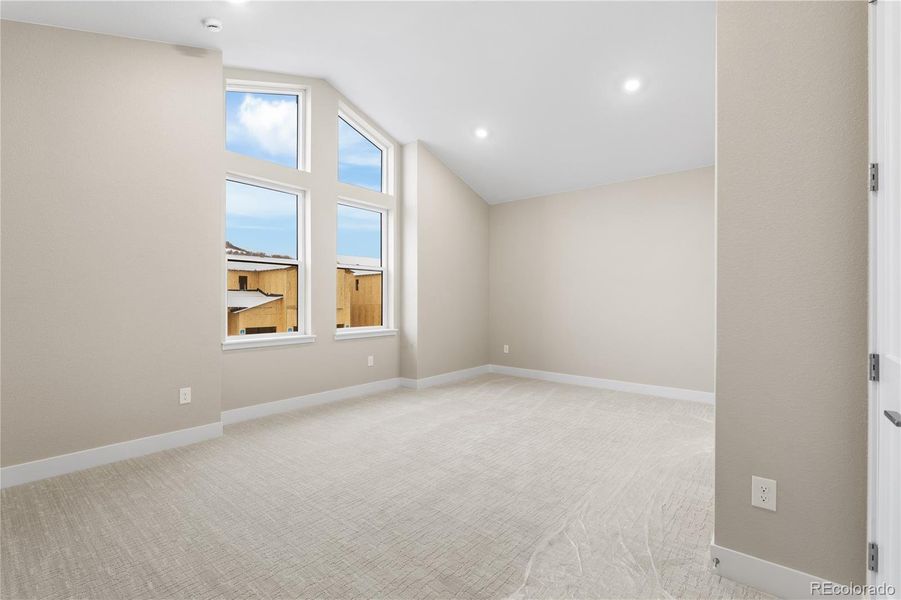 Spacious, unfurnished interior of a new home in Autograph at Lyric, Lone Tree (Image 42).
