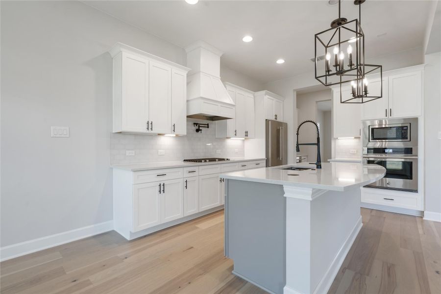 Furnished interior view inside a new home in , Dripping Springs (Image 8).