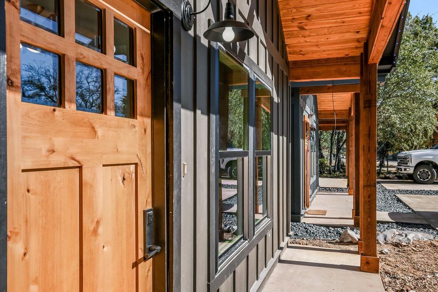 Exterior details and patio area of a home in , Wimberley (Image 17). Exterior details and patio area of a home in , Wimberley (Image 17).