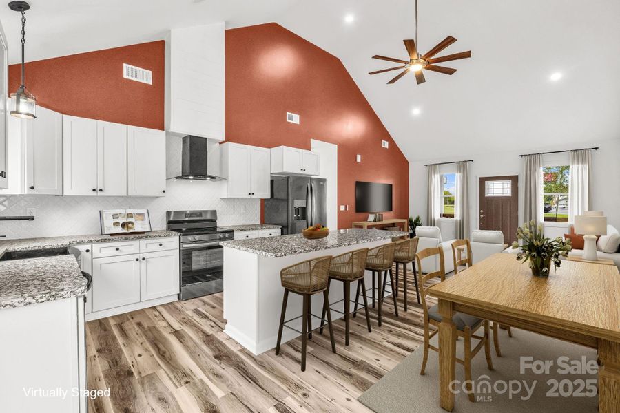 Furnished interior view inside a new home in , Shelby (Image 6).