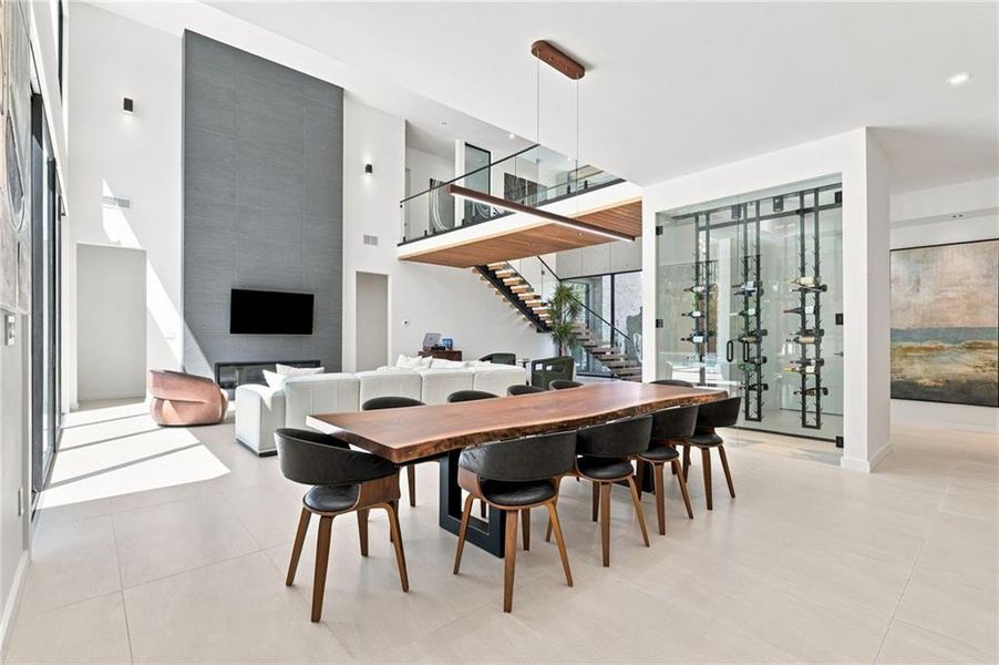 Furnished interior view inside a new home in , Marietta (Image 18).