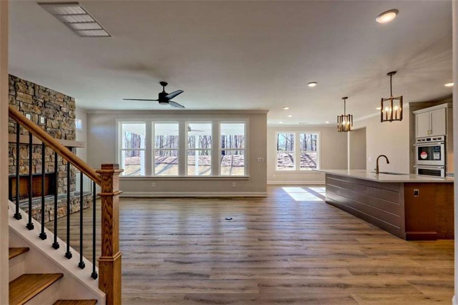 Spacious, unfurnished interior of a new home in , Clarkesville (Image 25).