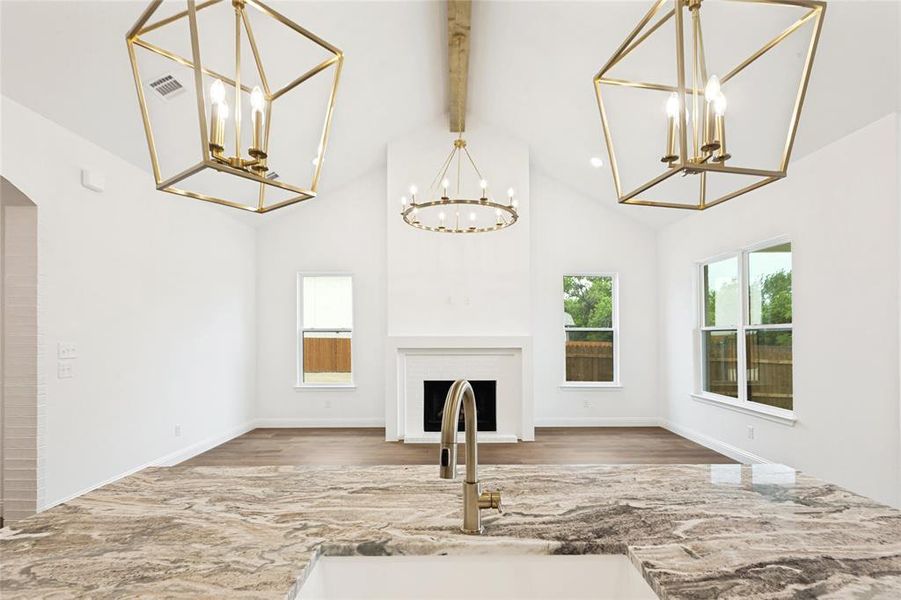 Spacious, unfurnished interior of a new home in The Lakes at Parks of Aledo, Aledo (Image 18). Spacious, unfurnished interior of a new home in The Lakes at Parks of Aledo, Aledo (Image 18).