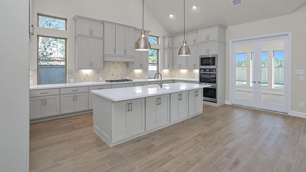 Furnished interior view inside a new home in Kresston 65', Magnolia (Image 9). Furnished interior view inside a new home in Kresston 65', Magnolia (Image 9).