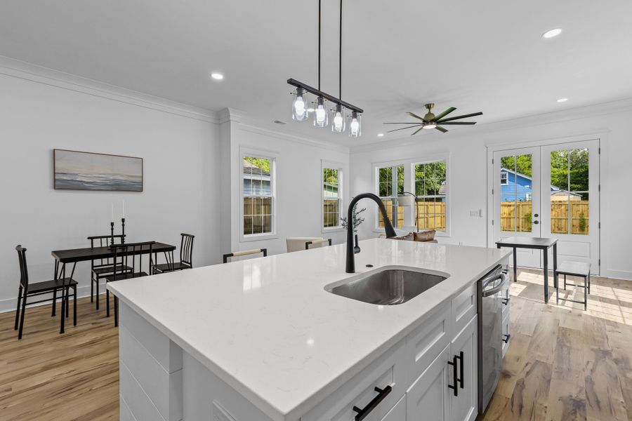 Furnished interior view inside a new home in , North Charleston (Image 16).