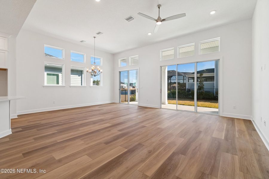 Spacious, unfurnished interior of a new home in Reflections 50' Front Load, Ponte Vedra (Image 19).