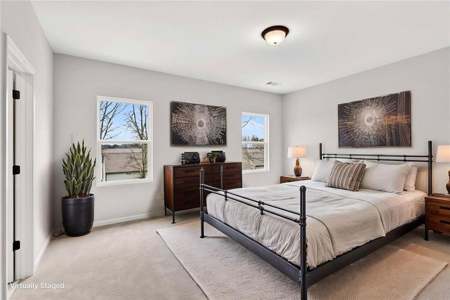 Furnished interior view inside a new home in , Lawrenceville (Image 12). Furnished interior view inside a new home in , Lawrenceville (Image 12).