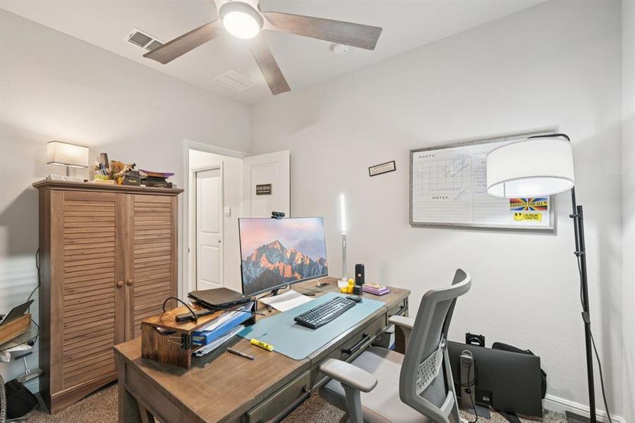 Furnished interior view inside a new home in Springhill South, Boyd (Image 26). Furnished interior view inside a new home in Springhill South, Boyd (Image 26).