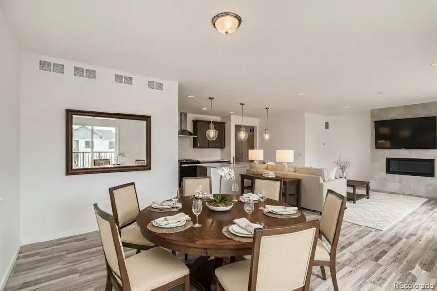 Riverbend Dining/Family Room - Virtually staged photo Riverbend Dining/Family Room - Virtually staged photo