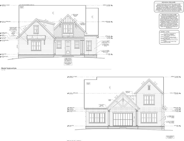 Front exterior of a new home in , Ravenel, SC, highlighting curb appeal (Image 16).
